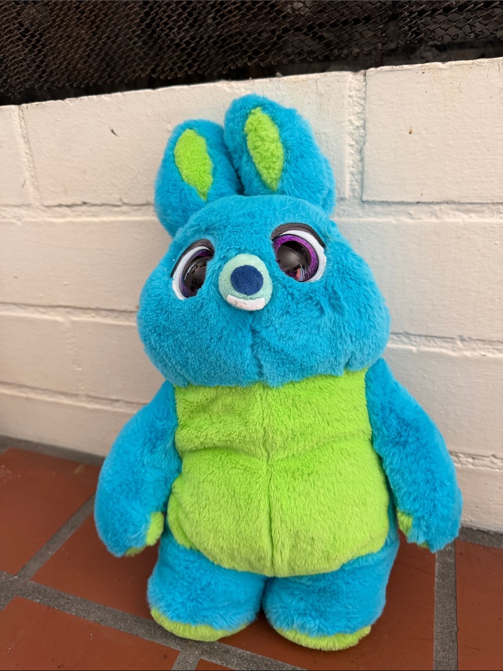 Toy Story 4 : Plush Bunny Stuffed Toy - Blue & Green Kids Plush